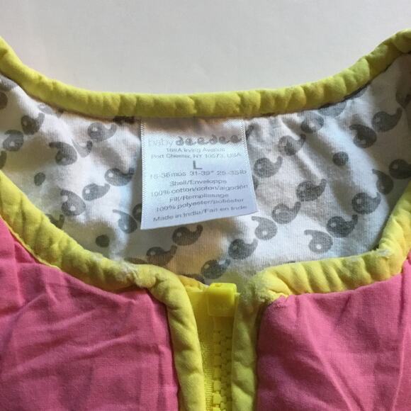 Baby Dee Dee pink sleep sack TOG 2.5 - Picture 7 of 11